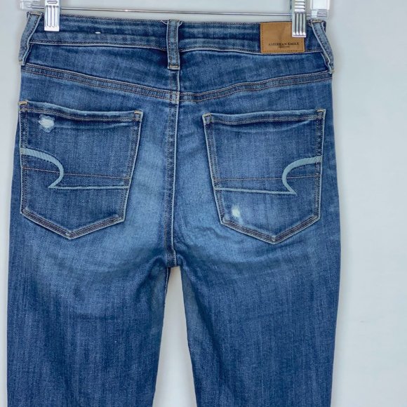 AE Super Stretch X Hi Rise Jegging Jeans 2 - Picture 5 of 10